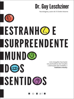 cover image of O Estranho e Surpreendente Mundo dos Sentidos